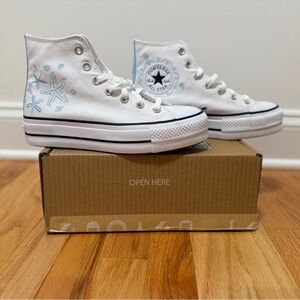 Custom Chuck Taylor All Star Lift Platform. Size 5.5 Men /7.5 Women